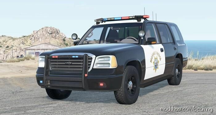 Gavril Roamer California Highway Patrol V2.0 for BeamNG.drive