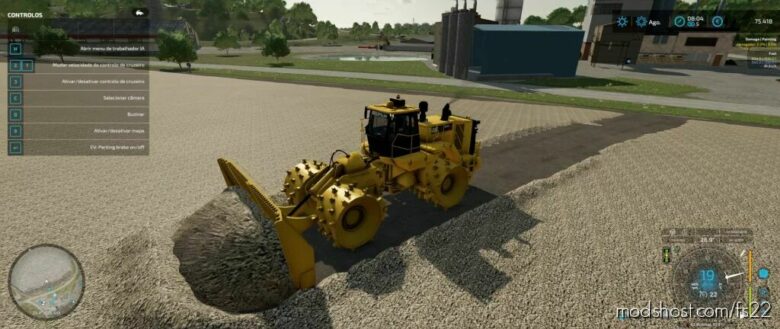Caterpillar 836K for Farming Simulator 22