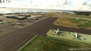 MSFS 2020 Denmark Mod: Copenhagen Kastrup Ekch Default Airport Upgrade (Image #2)