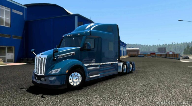 Peterbilt 579 2022 Truck By Frank Peru [1.43] for American Truck Simulator
