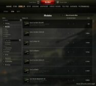 OLD Shop-Interface [1.8.0.0] for World of Tanks