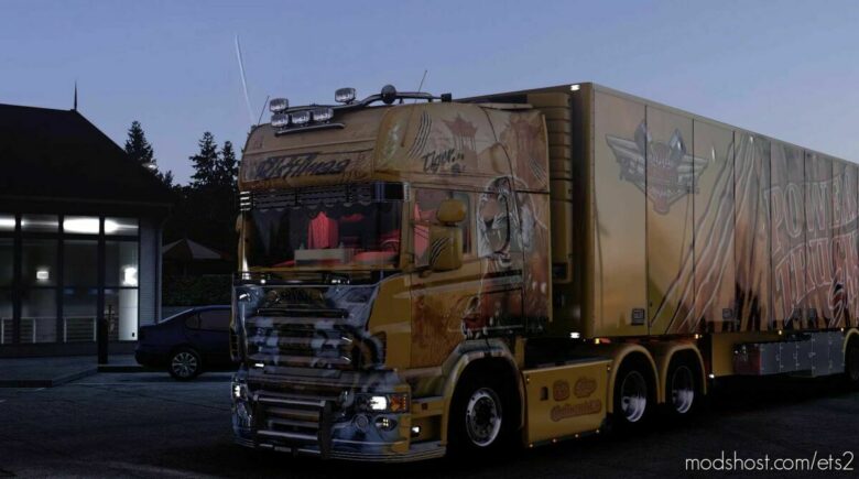 Scania Ristima Tiger V8 Kogel Holland Trailer Pack [1.43] for Euro Truck Simulator 2
