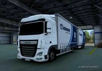 Tandem Krone Addon For DAF XF Euro 6 By Schumi V1.2 [1.43] for Euro Truck Simulator 2