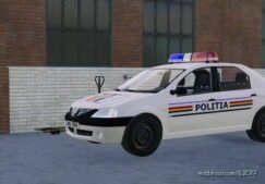 Dacia Logan Politie 2004 for Farming Simulator 19