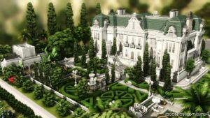 French Château – NO CC for The Sims 4
