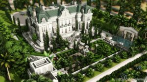 Sims 4 House Mod: French Château – NO CC (Image #8)