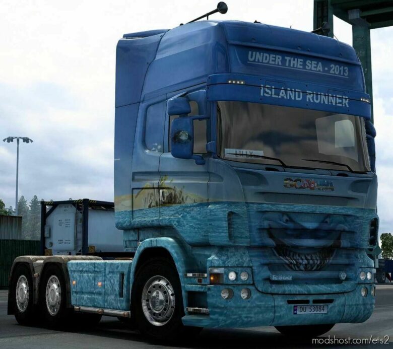 Scania RJL Paradise 2013 Showtruck Skin [1.43] for Euro Truck Simulator 2