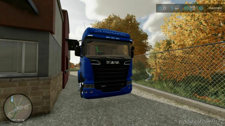 Farmline Scania 6X4 for Farming Simulator 22