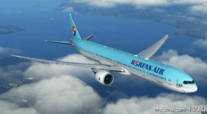 MSFS 2020 777-300ER Livery Mod: Captainsim 777-300ER Korean AIR HL8346 ”200TH Boeing” (Image #2)