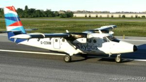 MSFS 2020 Livery Mod: Dhc6-300_Skybus G-Cewm V1.2 (Image #2)