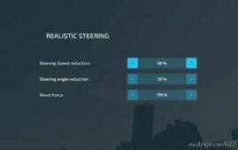 FS22 Script Mod: Realistic Steering (Featured)