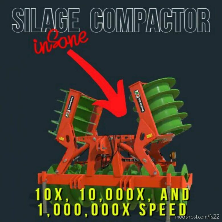 Crazy Silage Compactor for Farming Simulator 22