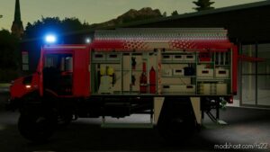 FS22 Mercedes-Benz Vehicle Mod: Schlingmann Unimog TLF3000 (Image #4)