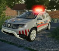 Dacia Duster 2019 Politia Militara for Farming Simulator 19
