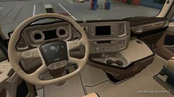 Scania S & R Light LUX Interior [1.43] for Euro Truck Simulator 2
