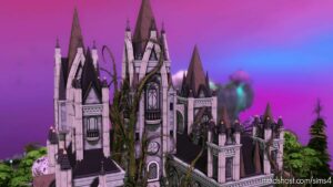 Sims 4 House Mod: Realm Of Magic Headquarters – NO CC (Image #2)