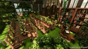 Sims 4 House Mod: Realm Of Magic Headquarters – NO CC (Image #3)