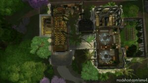 Sims 4 House Mod: Realm Of Magic Headquarters – NO CC (Image #6)