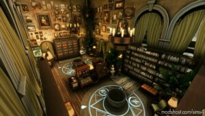 Sims 4 House Mod: Realm Of Magic Headquarters – NO CC (Image #15)