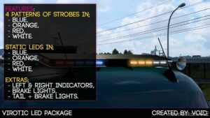 ETS2 Part Mod: Virotic LED Package 1.43 (Image #4)