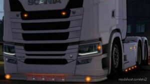 ETS2 Scania Part Mod: R&S 2016 Next GEN Holland Style Extended Bumper (Image #2)