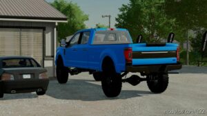 FS22 Ford Car Mod: 2021 F250 Super Duty (Better Sounds) (Image #2)