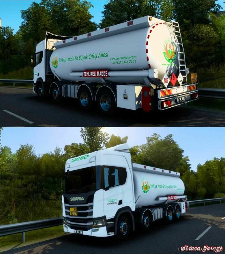 Scania R450 Tanker [1.43] for Euro Truck Simulator 2