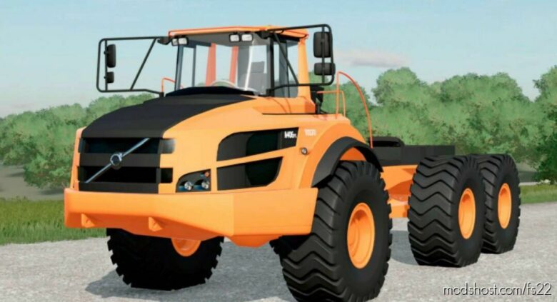 FS22 Volvo Vehicle Mod: A40G FS Truck Tractor (Featured)