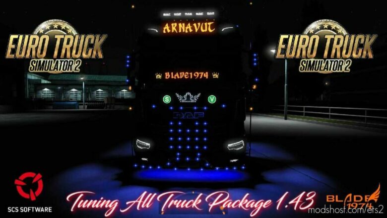 Tuning ALL Truck & Trailer Package [1.43] for Euro Truck Simulator 2