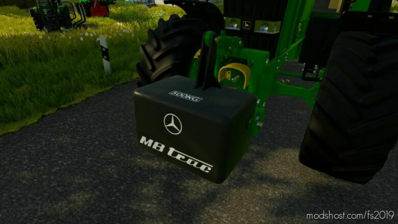 MB Track 500-1000 Weight for Farming Simulator 19