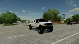 FS22 Ford Car Mod: 2003 F350 (Image #5)