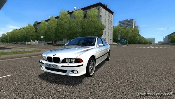 BMW M5 E39 White [1.5.9.2] for City Car Driving