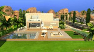 Sims 4 Mod: Modern Family House – NO CC (Image #3)