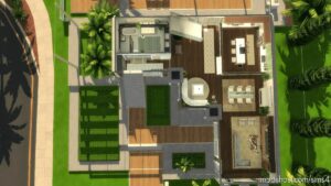 Sims 4 Mod: Modern Family House – NO CC (Image #4)