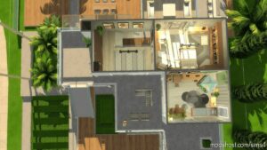 Sims 4 Mod: Modern Family House – NO CC (Image #5)