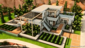 Sims 4 Mod: Modern Family House – NO CC (Image #8)