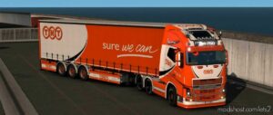 ETS2 Mod: Skin DHL TNT Trucks & Trailers 1.43 (Image #2)