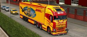 ETS2 Mod: Skin DHL TNT Trucks & Trailers 1.43 (Image #5)