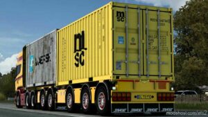 ETS2 Mod: Broshuis Combo Trailer By Caspian Customs Team (Image #2)