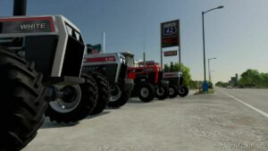 FS22 Tractor Mod: White Workhorse 195 (Image #5)