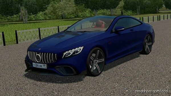 Mercedes-Benz S63 AMG Coupe Brabus [1.5.9.2] for City Car Driving