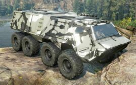 SnowRunner Truck Mod: GWC BTR 375 V1.0.1 (Image #2)