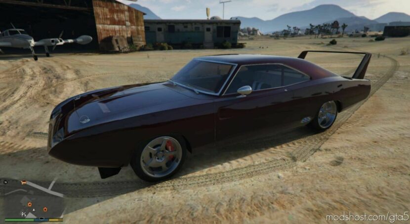 Charger Daytona 69 From Fast And Furious 6 0.4 for Grand Theft Auto V