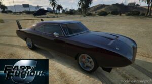 GTA 5 Vehicle Mod: Charger Daytona 69 From Fast And Furious 6 0.4 (Image #5)