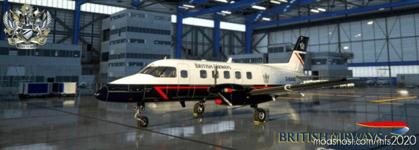 Nextgensim Emb110P1 Bandeirante British Airways Landor for Microsoft Flight Simulator 2020