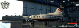 MSFS 2020 Embraer Livery Mod: Nextgensim Emb110P1 Bandeirante British Airways Landor (Image #2)