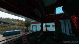MAN F2000 RED Danish Plusch Interior + Exterior [1.43] for Euro Truck Simulator 2