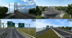 ATS Map Mod: Addon For Coast To Coast – Discover Ontario V0.1.1 1.43 (Featured)