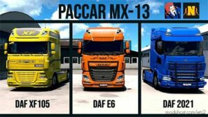 Kriechbaum Paccar MX13 Sound UPD 13.02.22 V2.3 for Euro Truck Simulator 2