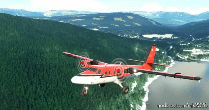 DE Havilland Canada DHC-6 Twin Otter Tundra Tires C-Gxxb Kenn Borek AIR for Microsoft Flight Simulator 2020